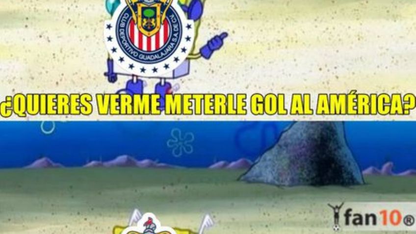 América pierde con las Chivas y cae en los MEMES del Clásico Nacional