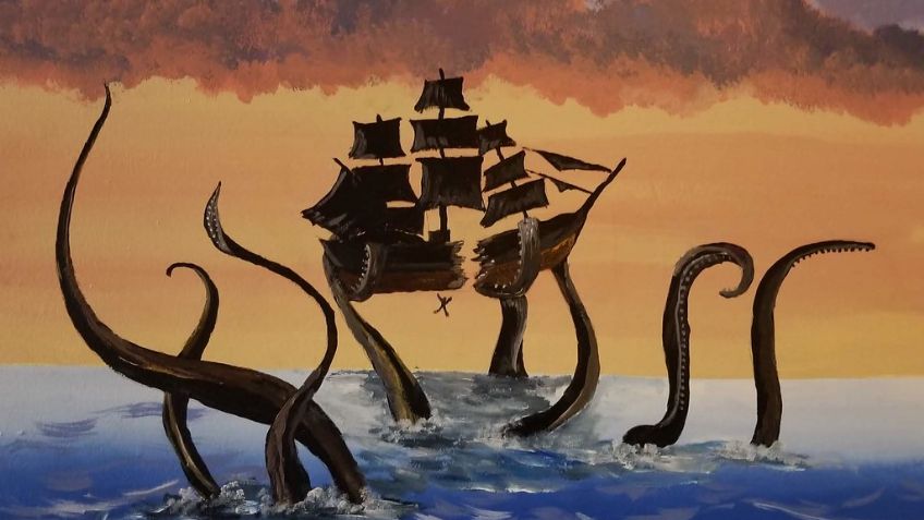 VIDEO: ¡No era una leyenda, el kraken existe! Graban por segunda ocasión a calamar gigante