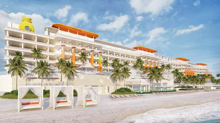 ¡Como estar en Fondo de Bikini! Así será el hotel de Nickelodeon en la Riviera Maya: FOTOS