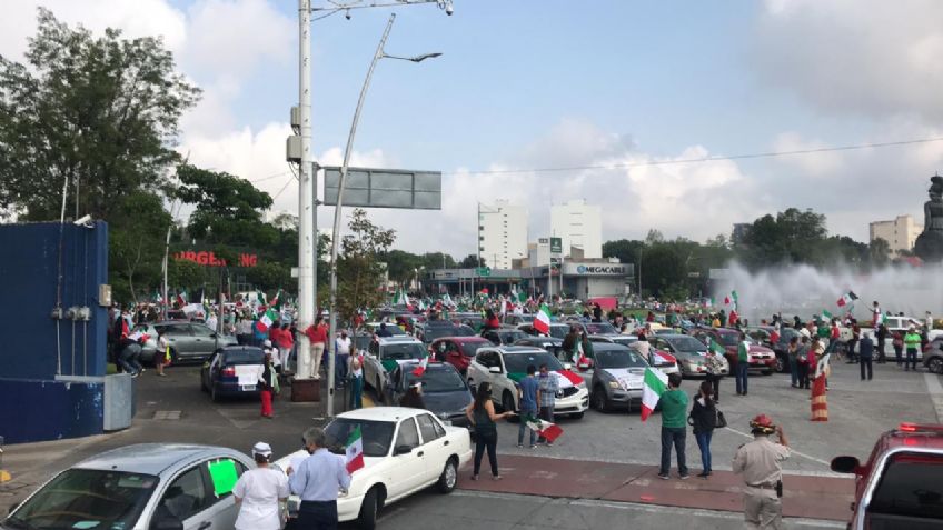 Realizan 5ta caravana contra AMLO en Guadalajara