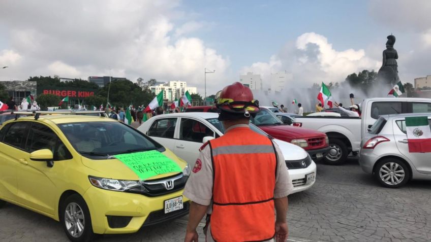 Realizan 5ta caravana contra AMLO en Guadalajara