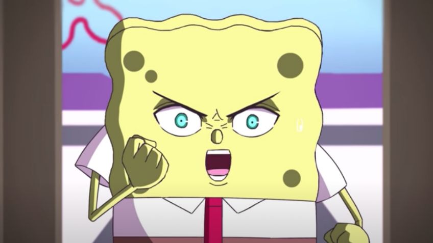 Anime de Bob Esponja es una realidad; aquí el primer episodio