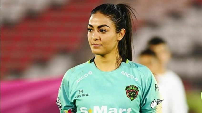 Ella es Stefani Jiménez, la guapa portera que defiende el arco del FC Juárez: FOTOS