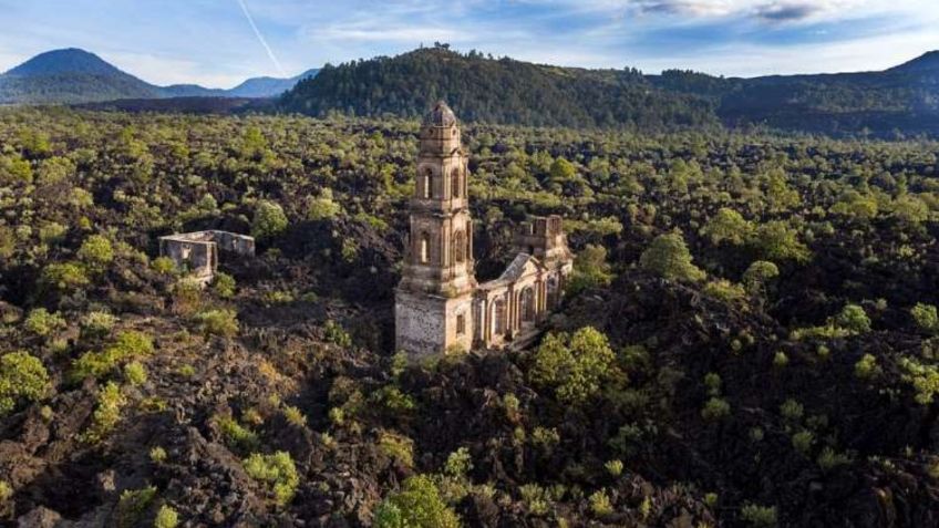 Este es San Juan Parangaricutiro, la Pompeya mexicana sepultada en lava petrificada