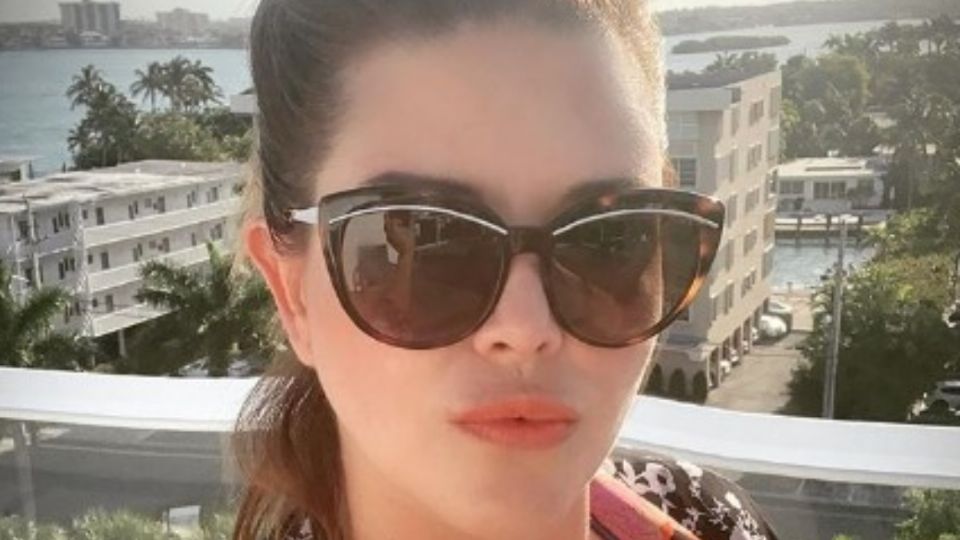 La actriz y modelo Alicia Machado. Foto: Instagram