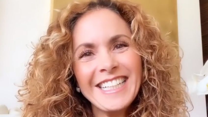 Lucero presume su LUJOSA casa, tiene mármol en el baño: VIDEO