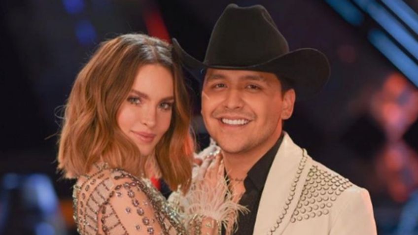 Belinda grabará con Christian Nodal la canción que él le compuso y con la que la conquistó