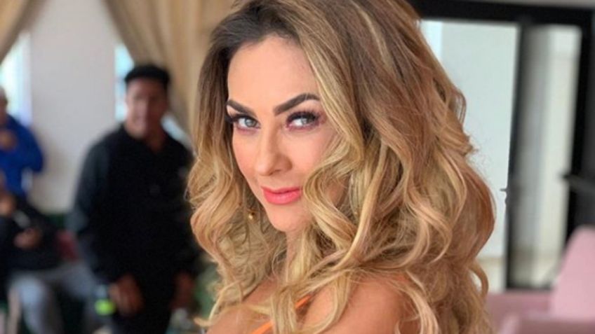 Aracely Arámbula posa en la cama con tremendo escotazo; con razón enloqueció "El Sol"