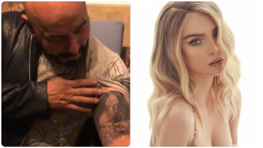 ¡Lupillo no es el único! Estos son los TATUAJES que se hicieron los exnovios de Belinda: FOTOS