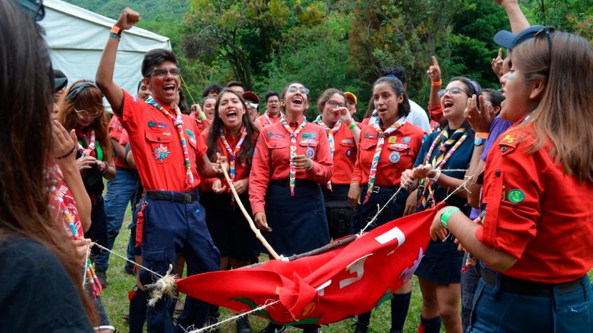 Scouts de México generan proyectos sociales en el marco del Día Internacional de la Juventud