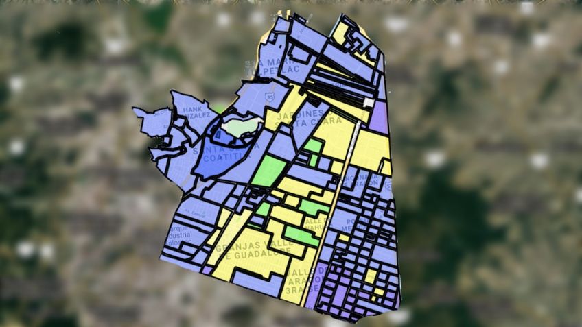 MAPA: Así sería la división en DOS de Ecatepec que proponen