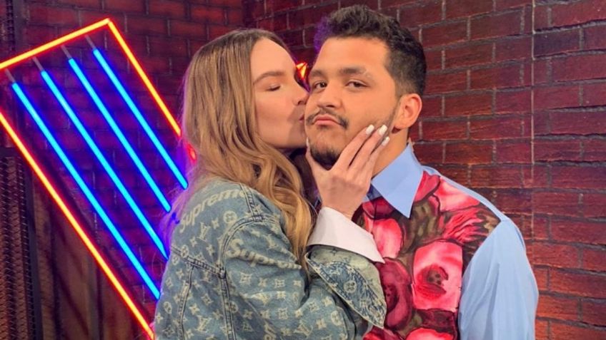 Belinda y Christian Nodal: La pareja del momento recuerda cómo y en dónde fue su primer beso VIDEO