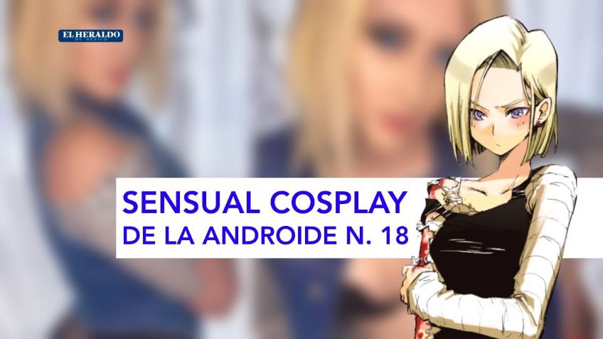 Cosplay de Androide 18 luce toda la sensualidad del personaje de Dragon Ball