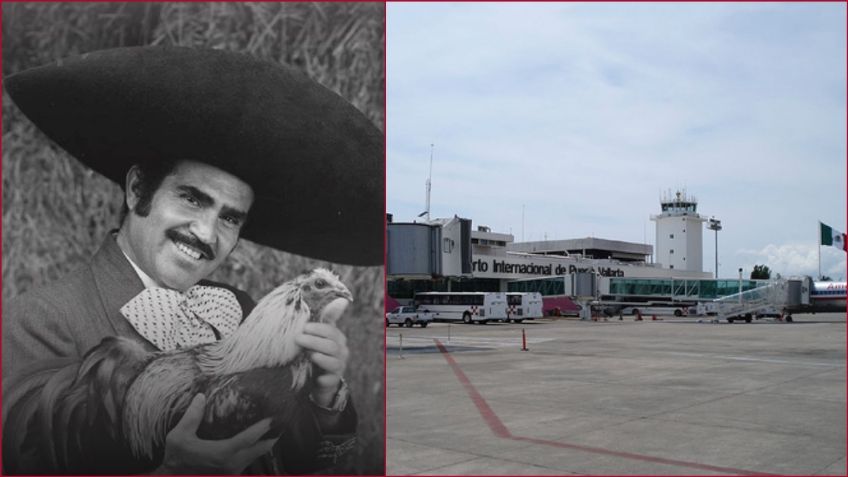 Vicente Fernández ¿Le van a poner su nombre al aeropuerto de Puerto Vallarta?