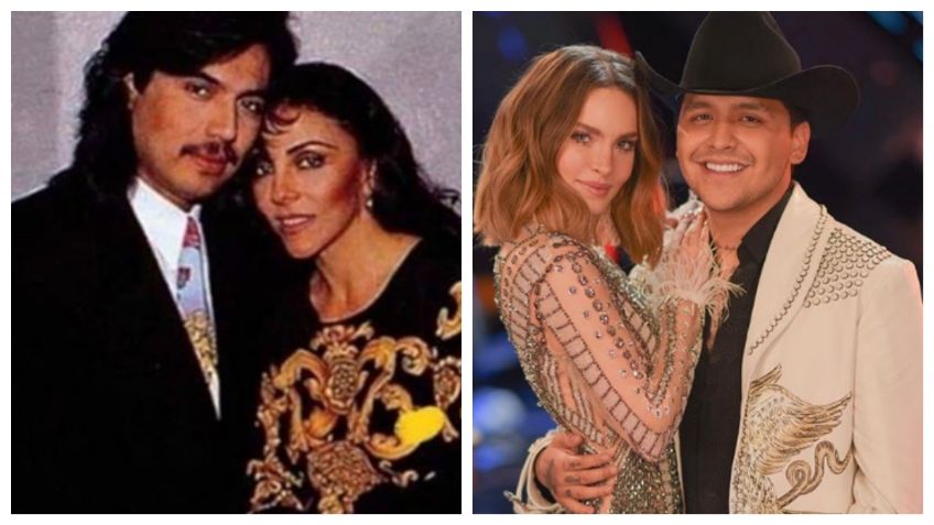 Verónica Castro y "El Temerario"; el romance al estilo Belinda y Nodal, pero en los 90:FOTOS+VIDEO