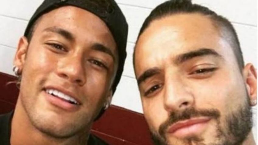 Así era la amistad entre Maluma y Neymar antes de la traición