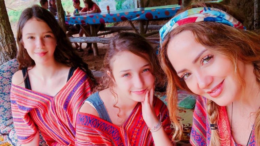 Andrea Legarreta comparte VIAJE internacional junto a sus hijas, Mía y Nina ¿Problemas con Erik Rubín? | FOTOS