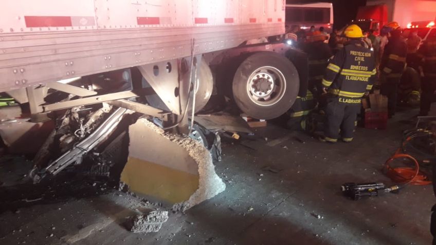 Guadalajara amanece este viernes con accidentes de vehículos pesados