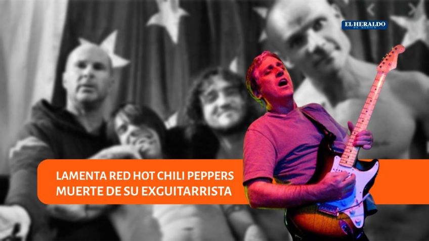 Red Hot Chili Peppers envía último mensaje por la muerte de su exguitarrista Jack Sherman