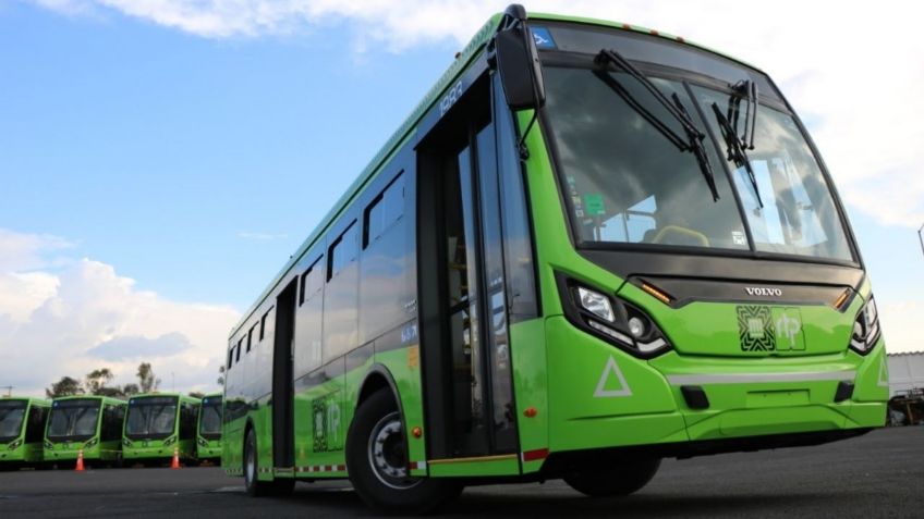 CDMX pone en marcha 87 nuevos autobuses de la RTP