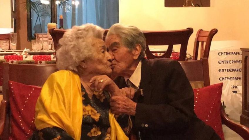 ¡Amor eterno! Abuelitos rompen récord; son el matrimonio más longevo del mundo