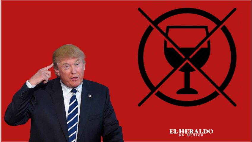 ¿Por qué Donald Trump no toma nada de alcohol?, te decimos