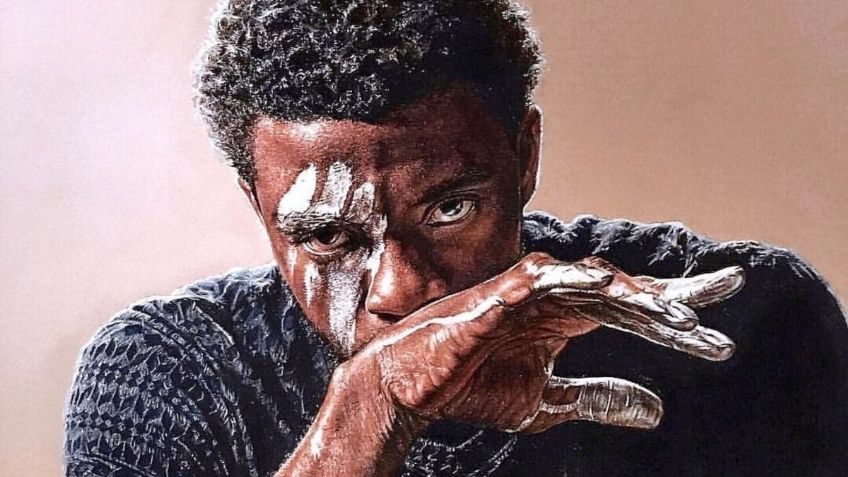 Disney realiza mural de 'Black Panther' en honor a Chadwick Boseman: FOTOS