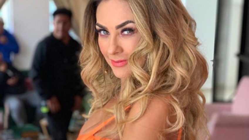 Aracely Arámbula se luce en entallado vestido negro de escote profundo | FOTO