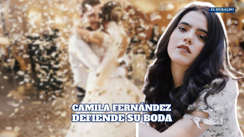 Camila Fernández habla de su polémica boda y exige no se hagan chismes