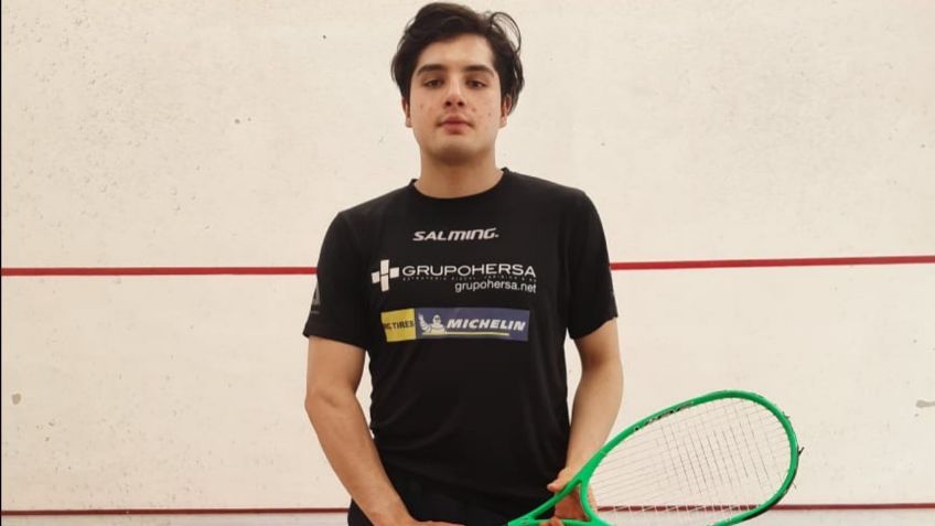 Leonel Cárdenas gana premio a Mejor Jugador del Año en Squash