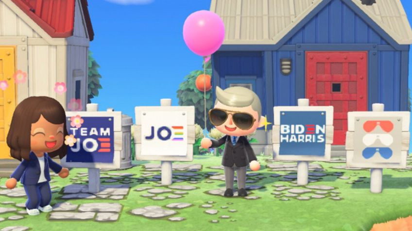 Campaña de Joe Biden por presidencia de EU llega al juego Animal Crossing