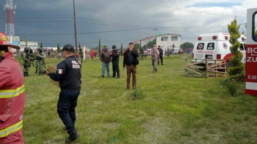 Explota polvorín en Zumpango, Edomex; trascienden 4 personas lesionadas: FOTOS+VIDEO