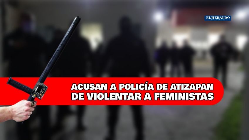 VIDEOS: Policías de Atizapán desalojan a feministas que tomaron Comisión Derechos Humanos en el Edom