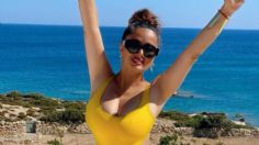 SALMA HAYEK bailando en bikini para el cine de Hollywood, es lo mejor que verás hoy: VIDEO