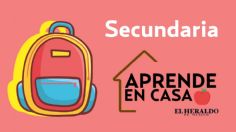 Preguntas Aprende en Casa 3 SEP | Secundaria, 26 de abril: actividades y respuestas