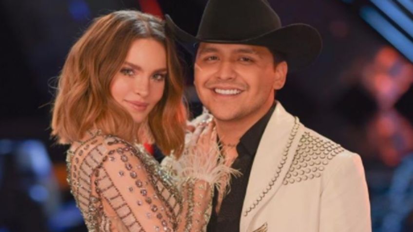 "Nunca me sentí tan hecho a la medida": Christian Nodal en romántica FOTO con Belinda