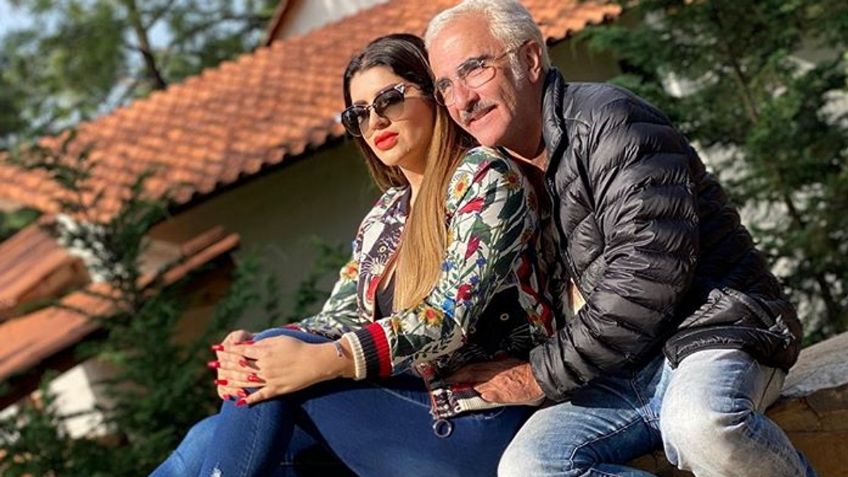 Novia de Vicente Fernández Jr. le dedica romántico mensaje al hijo de Chente, ¿por fin se casan?