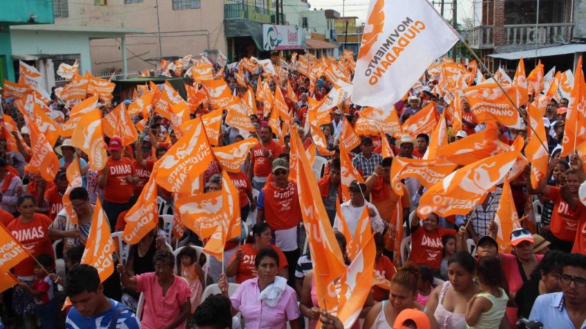 Movimiento Ciudadano se cierra a alianzas partidistas