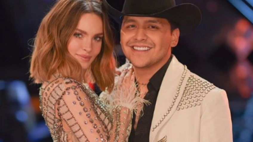 “Es el amor de mi vida”: Christian Nodal revela por qué se tatuó los ojos de Belinda en el pecho