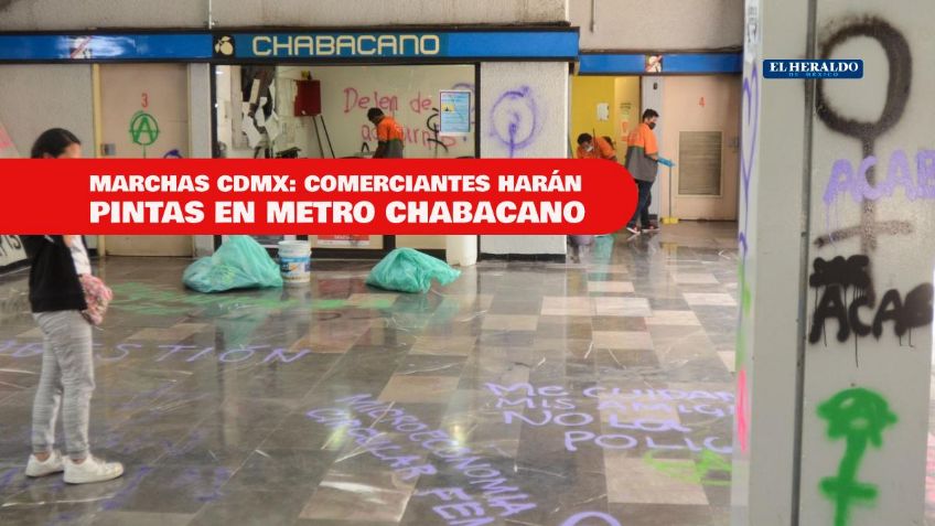 MARCHAS CDMX: Comerciantes se manifestarán hasta Metro Chabacano