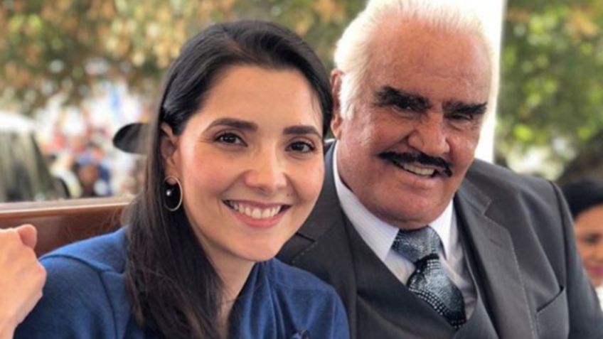 Ella es la hija de Vicente Fernández que nadie conoce; a esto se dedica