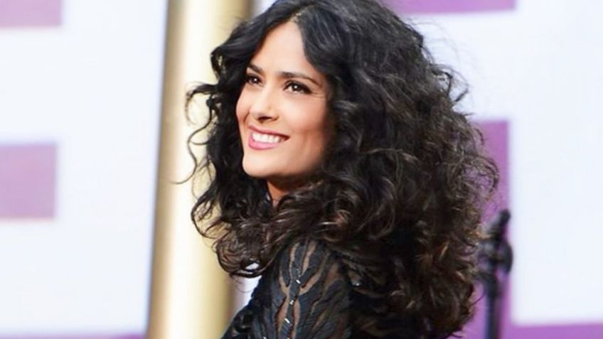 Salma Hayek preocupada por la felicidad mundial; "Con las mascarillas se nos ha olvidado sonreír"