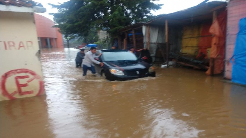 Lluvias provocan inundaciones en la zona Altos y Norte de Chiapas