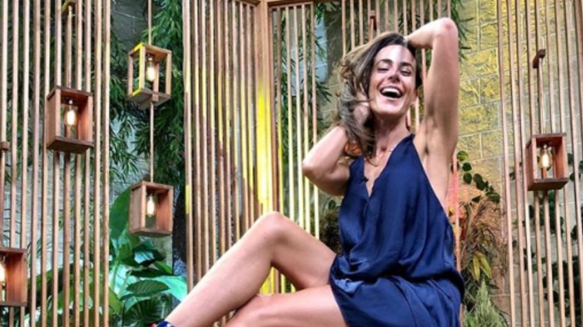 ¡DE CABEZA! Conductora de "Sale el Sol" sorprende con complicados ejercicios de yoga: FOTO