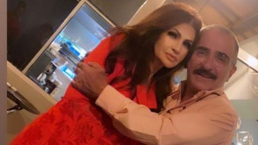 Vicente Fernández Jr. celebra a su suegra; señalan que le queda más de novia: FOTO