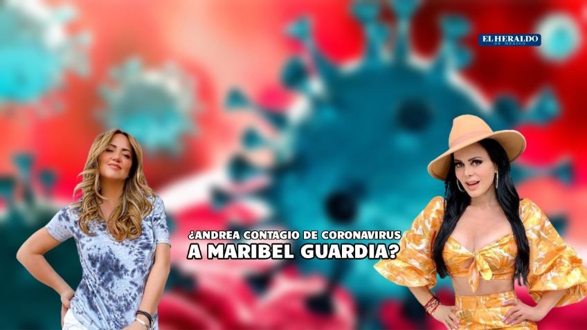 ¿Andrea Legarreta contagió de Covid-19 a Maribel Guardia?