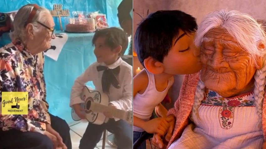 VIDEO VIRAL: ¡Hermoso! Niño de 5 años canta 'Recuérdame" a su abuelita