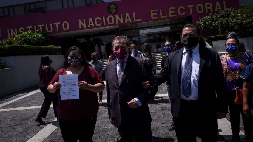 Muñoz Ledo y Delgado participarán en encuesta para elegir dirigente de Morena