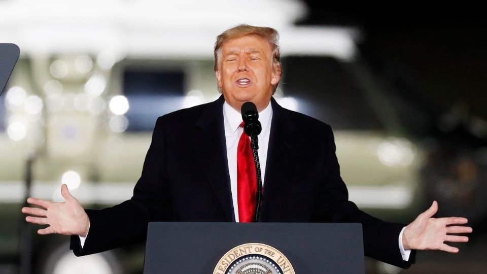 Trump, presidente de Estados Unidos. Foto: EFE