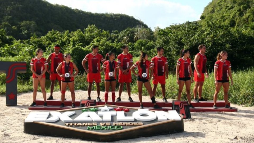 Una atleta roja perdió su lugar en el Exatlón México. Foto: Twitter